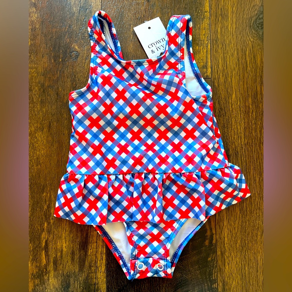 Crown & Ivy Girls Swimsuit